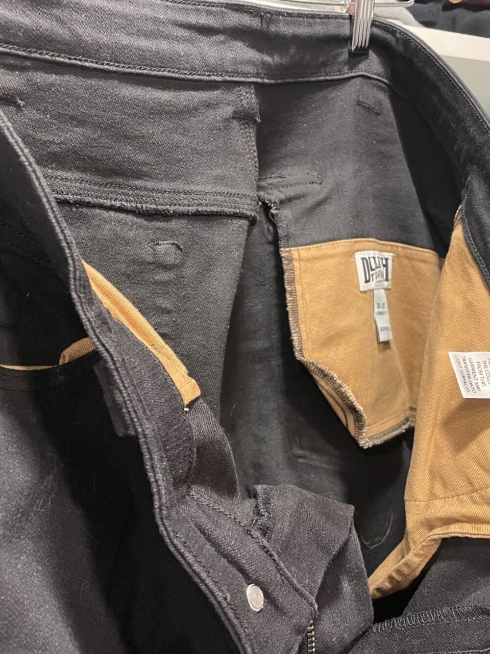 Duluth Ballroom Dbl Flex Jeans 38x32 - Picture 3 of 4